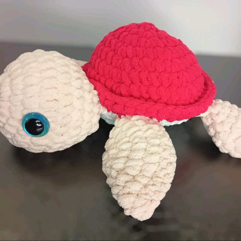Crocheted Baby Sea Turtles Yarn Blanket - Soft and Cozy