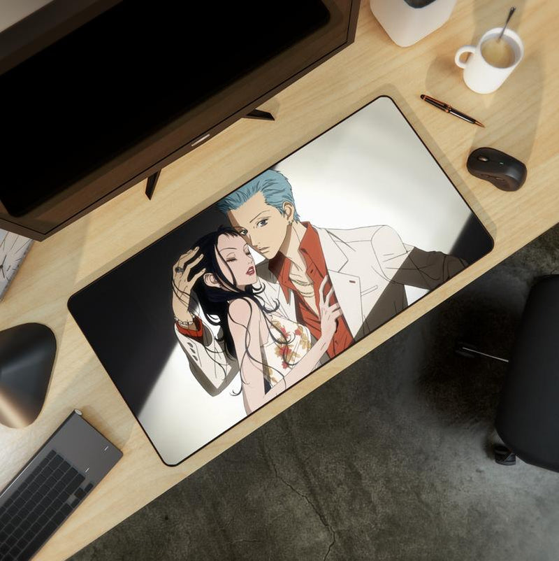 Extra Large Paradise Anime Gaming Mousepad - Anti-Slip Rubber Base, Gaming Deskmat, Anime Mousepad