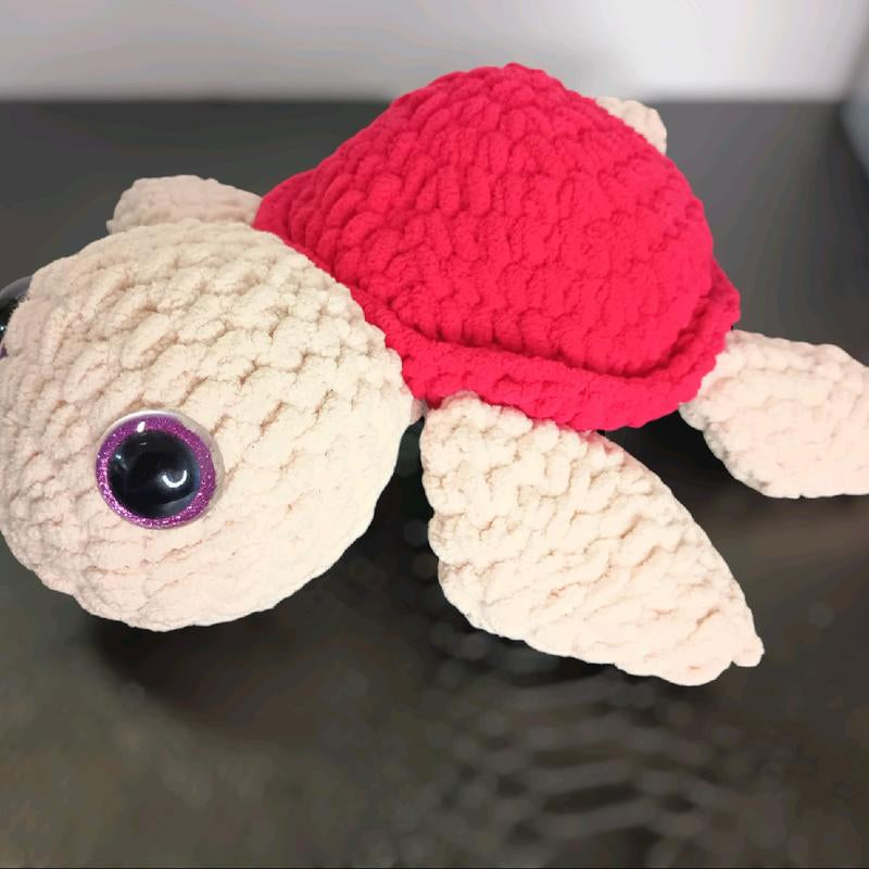 Crocheted Baby Sea Turtles Yarn Blanket - Soft and Cozy