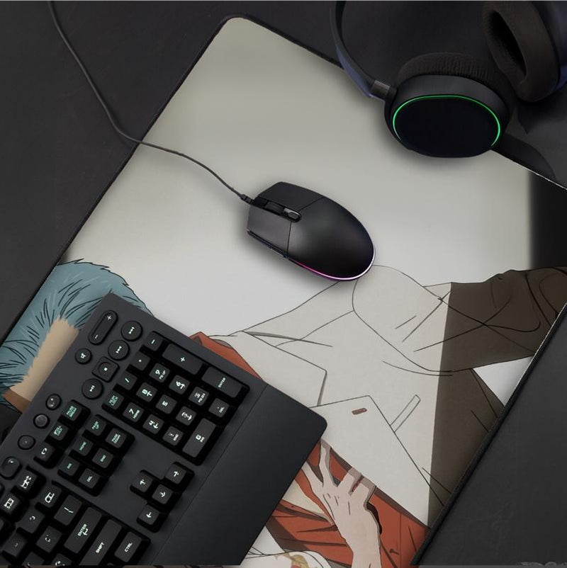 Extra Large Paradise Anime Gaming Mousepad - Anti-Slip Rubber Base, Gaming Deskmat, Anime Mousepad