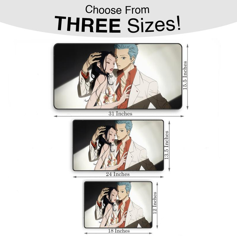 Extra Large Paradise Anime Gaming Mousepad - Anti-Slip Rubber Base, Gaming Deskmat, Anime Mousepad