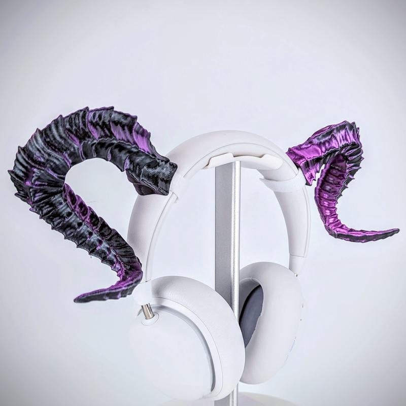 Beamteam3D Tiefling Horns - Cosplay Costume Accessories Handmade Menswear