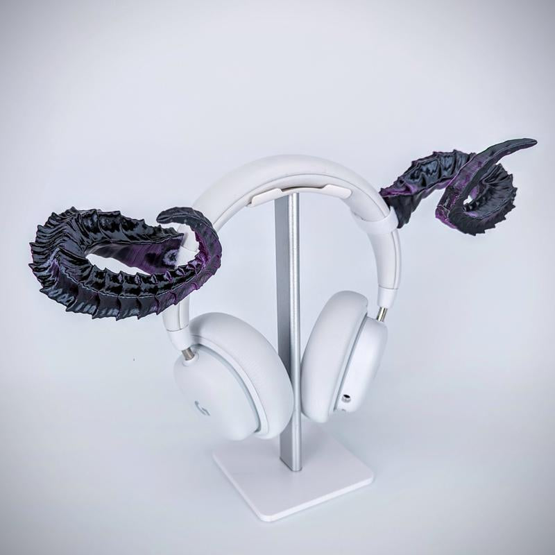 Beamteam3D Tiefling Horns - Cosplay Costume Accessories Handmade Menswear