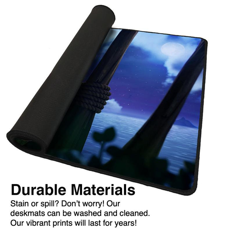 Extra Large Banana Chilling Mousepad - Popular Gaming Accessories - Anti-Slip Rubber Base, Gaming Deskmat