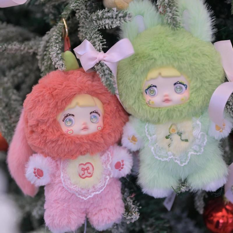 Nommi V3 Interesting Fruits Series Plush Dolls, Blind Box Plushie Toys Figure Doll Cute Xmas Collectible Birthday Gift for Girls Children'S Day Gift(1-6Pack) Kawaii Plush