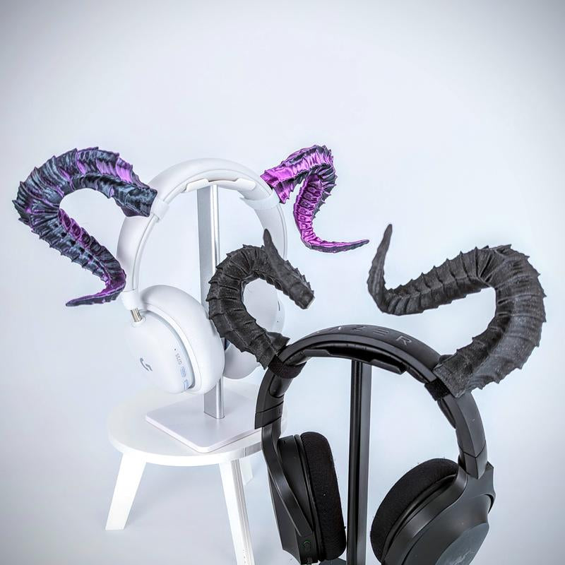 Beamteam3D Tiefling Horns - Cosplay Costume Accessories Handmade Menswear