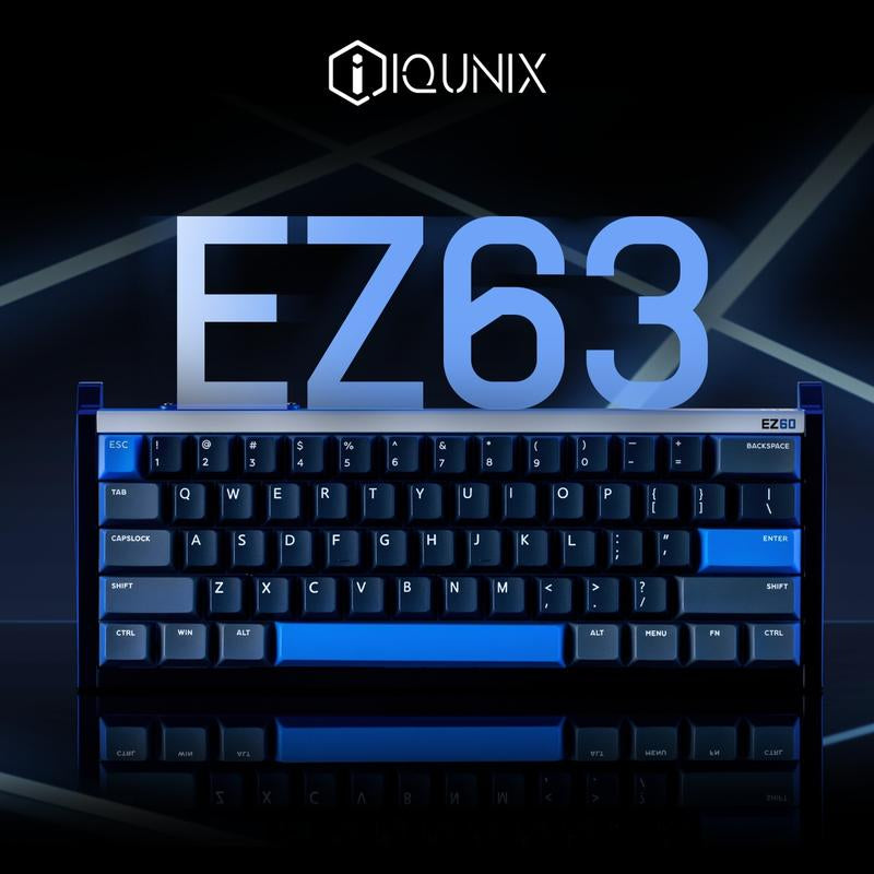 IQUNIX EZ60/EZ63 Magnetic Switch Gaming HE Keyboard Keyboard Keyboards Gaming Rgb Keyboard