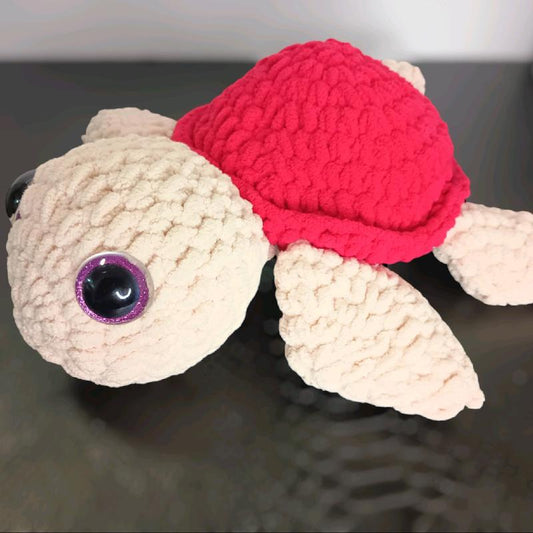 Crocheted Baby Sea Turtles Yarn Blanket - Soft and Cozy