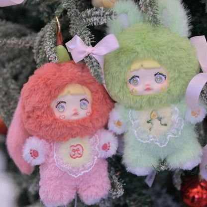 Nommi V3 Interesting Fruits Series Plush Dolls, Blind Box Plushie Toys Figure Doll Cute Xmas Collectible Birthday Gift for Girls Children'S Day Gift(1-6Pack) Kawaii Plush